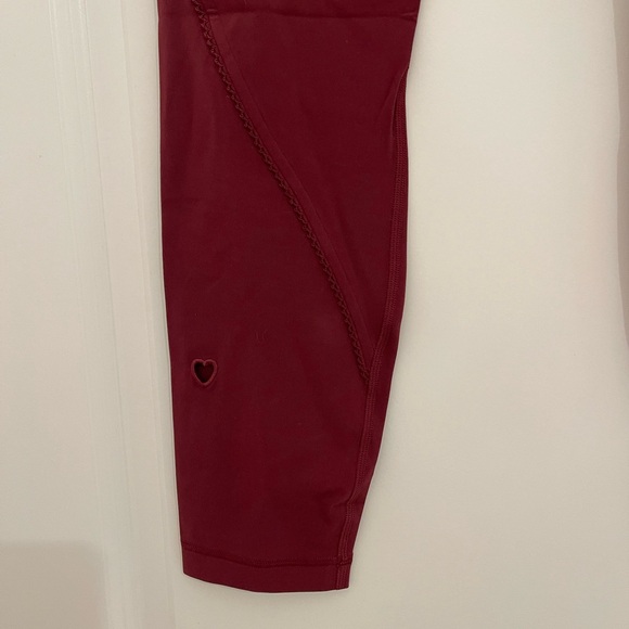 Lululemon Athletica Maroon Groove Pants - Picture 3 of 8